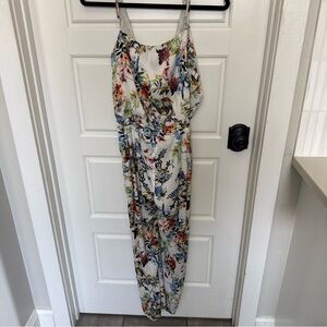 Mustard Seed Multicolor Floral jumpsuit romper